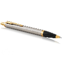 Ручка шариковая Parker IM Brushed Metal GT BP с Вашим логотипом Фото 2